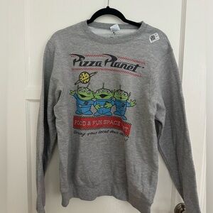 Gray Pizza Planet Sweatshirt
